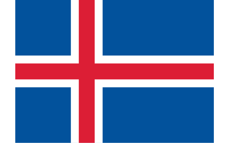 Iceland Flag